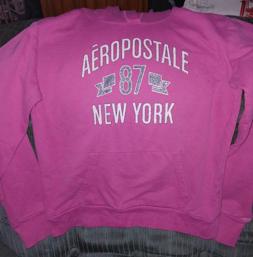 Aeropostale Fuchsia New York Sweatshirt